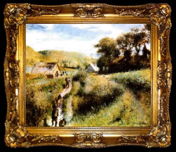 framed  Pierre Renoir The Vintagers, ta009-2
